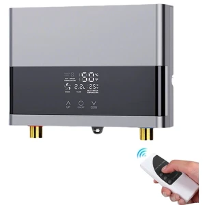 TrendWave 6000W Instant Boiler - Draagbare Elektrische Doorstroomverwarmer 220V - Constant-Temperatuur Kachel voor Badkamer Keuken