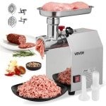 VEVOR CommerciëLe Elektrische Vleesmolen 2,04 KG/Min Worstmaker Keuken