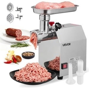 VEVOR CommerciëLe Elektrische Vleesmolen 2,04 KG/Min Worstmaker Keuken