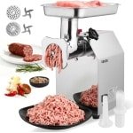 VEVOR Commerciële Elektrische Vleesmolen 4,17kg/min 1100W Worstmachine Keuken