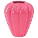 Vaas - Keramiek - Aardewerk - Swirl - Roze - Decoratie - Woonaccessoires - Accessoires - Wonen - Keuken - Chique - 20x20x21,5 cm