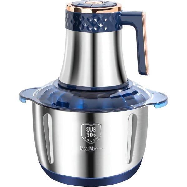 Vleesmolen - Gehakt - Keuken - Grijs - Elektrische Vleesmolen - Roestvrijstaal - 500W - 5L