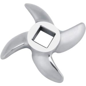 Vleesmolen Messen Roestvrij Staal - Vleesmolen Mes - Reserveonderdelen - Kruismes Vervanging - Accessoires voor Keuken Vleesmolen (12#)