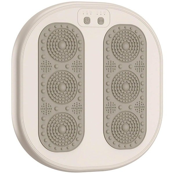 Voetenwarmer - Elektrische Voetverwarmer - Voetenverwarmer - Stil Kantooronder Voetenwarmer, Kleine Extra Verwarming, Instelbare Temperatuur, Beige, Geschikt voor Kantoor, Huis en Keuken