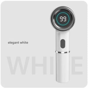 Witte multifunctionele elektrische reinigingsborstel voor huishoudelijk gebruik in de keuken, draadloze elektrische reinigingsborstel, automatisch.