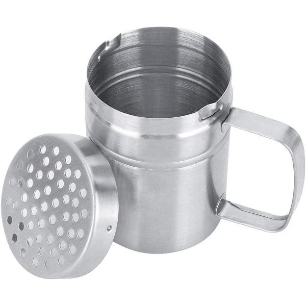 Zout- en Peperstrooier van Roestvrij Staal met Fijn Mesh Deksel voor Keukenkruiden - Handig en Stijlvol - 2-in-1 Keuken Accessoire met Modern Design