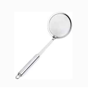 schuimspaan - Keukengerei - keuken gadgets - zeef - Zeeflepel - Roestvrijstalen materiaal - Zilver