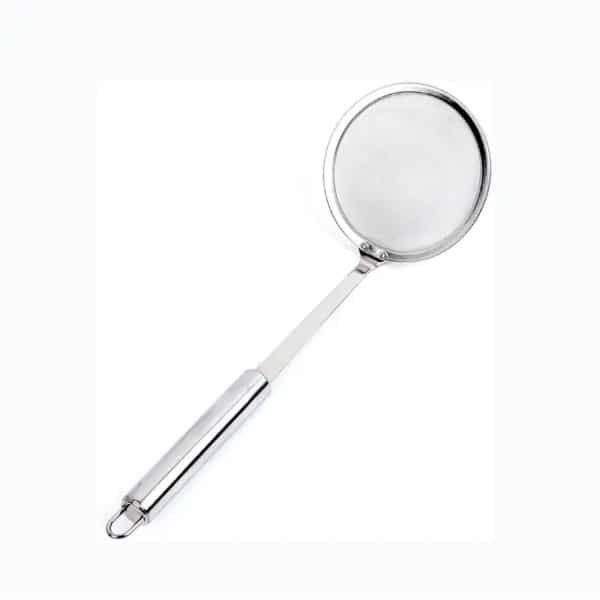 schuimspaan - Keukengerei - keuken gadgets - zeef - Zeeflepel - Roestvrijstalen materiaal - Zilver