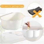 2 stuks luiertafel-organizer, luiertafel, accessoires, witte keuken, hangende emmerverzameling, organizer, hangende opbergmand, organisatie, keukenrommel, thuis, afstandsbediening plaatsing