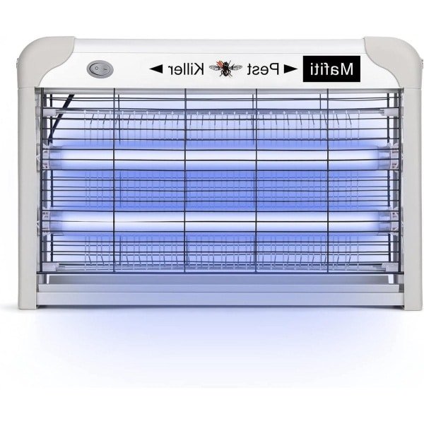 20W Elektrische Insectenmoordelaar met UV-licht en Grijs design voor Keuken, Huis en Binnenplaats