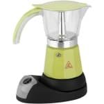 300 ml/6 kopjes 480 watt elektrische espressokoker moka pan - afneembare keuken koker - groen .