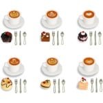 42-delige Miniatuur Eetset voor Poppenhuis en Sprookjestuinen - DIY Keuken Accessoires