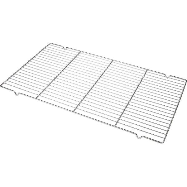 45 cm vierkant taartrooster - zilver - roestvrij staal - keuken accessoire bakrooster