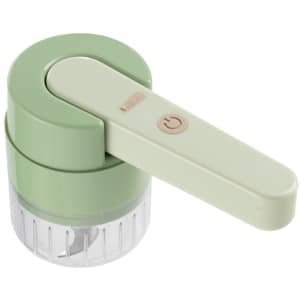 Allecto - Elektrische Groentesnijder - Innovatief Design - Groene Kleur - Vleesmaler voor Keuken - Snijden en Hakfunctie - Geschikt voor Thuisgebru...