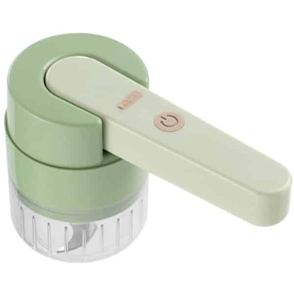 Allecto - Elektrische Groentesnijder - Innovatief Design - Groene Kleur - Vleesmaler voor Keuken - Snijden en Hakfunctie - Geschikt voor Thuisgebru...