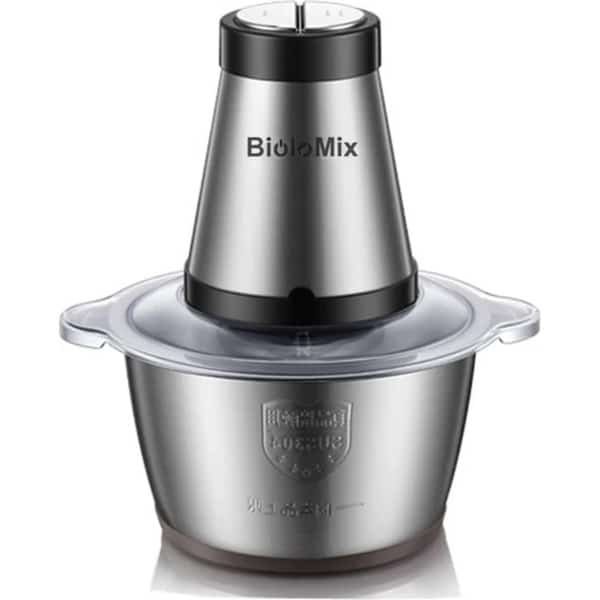 Biolomix - Vleesmolen - Gehaktmolen - Vleesmolens - Keukenmachine - Keuken Machine - 2 Snelheden - 500W - 2L Capaciteit - Elektrische Chopper - Slicer