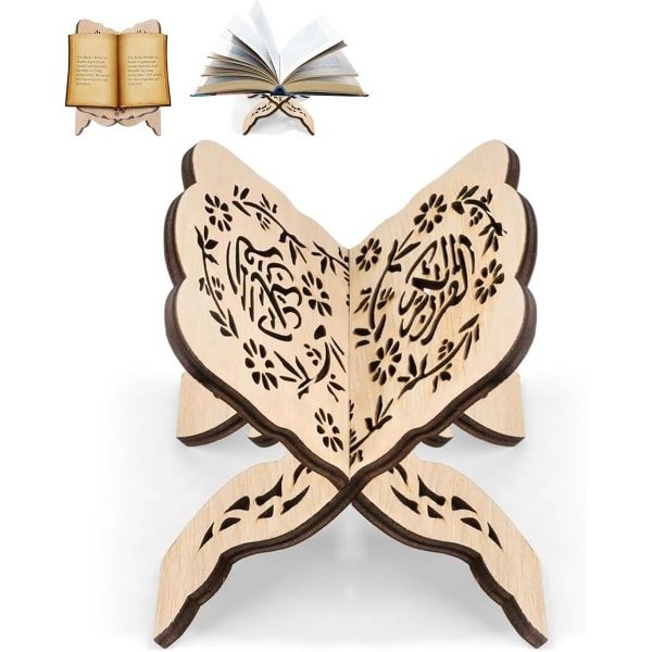 Boekenstandaard - Houten Boekenstandaard - Kookboek Houder - Keuken Accessoire