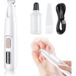 Draadloze elektrische reinigingsborstel - Draadloze reinigingsborstel met 9 vervangbare opzetborstels - Elektrische dweil met verstelbare handgreep - Voor badkamer, keuken, auto - Wit