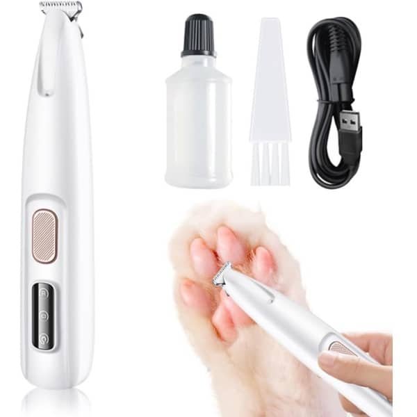 Draadloze elektrische reinigingsborstel - Draadloze reinigingsborstel met 9 vervangbare opzetborstels - Elektrische dweil met verstelbare handgreep - Voor badkamer, keuken, auto - Wit