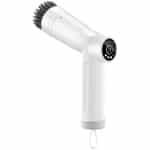 Drie-snelheden elektrische schoonmaakborstel, keuken, multifunctioneel, oplaadbare pannenborstel, handmatig, draadloze afwasborstel, draagbare pannenborstel innovatie, wit