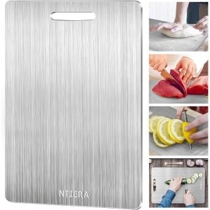 Dubbelzijdige Titanium Snijplank | Hygiënisch & Duurzaam Keuken Accessoire