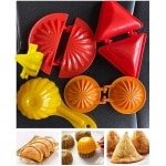 Dumpling Vormpjes Set - Modak, Samosa & Karanji Maker Mold Set - Diverse Vormen - Keuken Accessoire