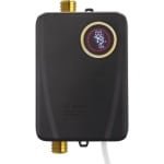 Elektrische Boiler - Doorstroomverwarmer Warmwater - Direct Douchen Keuken - 3500 Watt Vermogen - 23x19cm Wandmontage - Zwart