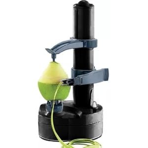 Elektrische Dunschiller - Automatische Schilmachine - Keuken Hulp - Snelle Resultaten - 30x15cm - Zwart