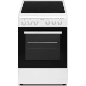 Elektrische Keuken met Glaskeramiek en Oven 50 cm - 3 Zones Kookplaat