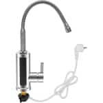 Elektrische Kraan - Doorstroomboiler Keuken - Direct Warm Water - 3000 Watt Vermogen - 6.5x16.1cm - Zilver