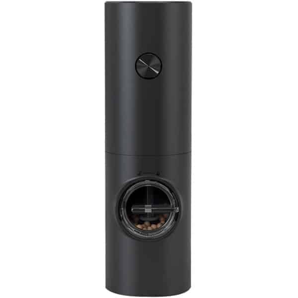 Elektrische Pepermolen - Automatische Kruidenmolen - Keuken Gebruik - Verstelbare Grofheid - 5.5 x 18 cm - Zwart