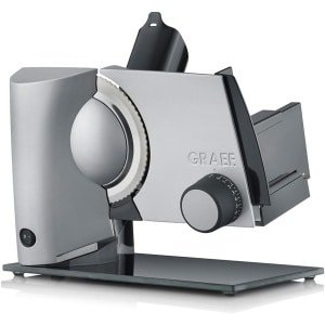 Elektrische Snijmachine - Allessnijder Keuken - Brood Kaas Vlees - Volledig Metaal Kantelbaar - 170mm Mes - Zilver