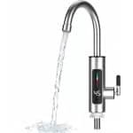 Elektrische doorstroomkraan met directe warmwaterverwarming voor keuken, badkamer, tuin, caravan en camping - Complete installatieset