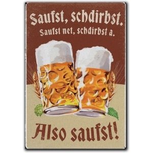 Grappige Koelkastmagneten met Spreuken - Cadeau voor Bierliefhebbers - Unieke Keuken Accessoires