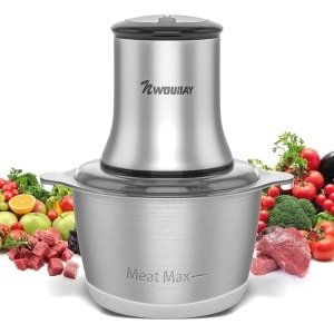 Haal het beste uit je keuken met een krachtige elektrische hakmolen - 600 W, 2 liter, met 2 snelheden, ideaal voor vlees, groenten en fruit