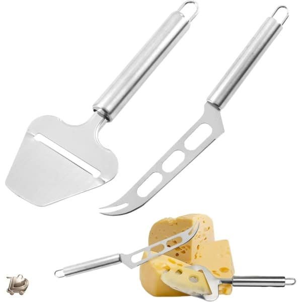 Kaasschaaf Set met Kaasmessen - RVS 402 - Boter Snijder - Vaatwasserbestendig - Perfect voor Zachte Kaas Snijden - Keuken Accessoires - Kaas Gereedschap