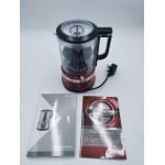 Keukenmachine Hakmolen - Keuken Assistent - Snel Ingrediënten Snijden - Met Garde Accessoire - 12 Liter Kom - Rood