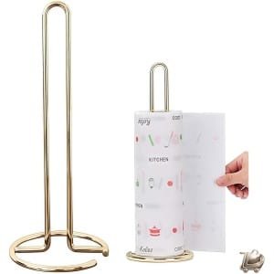 Keukenrolhouder Staand - RVS Papierhouder - Vrijstaand Keukenrolhouder - Keukenrol Dispenser - Restaurant Papieropslag Rek - Huishouden Keuken Accessoire - Moderne Keuken Organizer