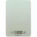 Keukenweegschaal Digitaal - 1 g tot 5 kg Nauwkeurige Meting - 21,5 x 15 cm - Tarra-functie - Helder LCD Display - Precisie Weegschaal Eten - Keuken Accessoires - Kitchen Scale - Kookweegschaal - Wit - Löwenthal