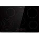 Klarstein keramische kookplaat, fornuis met 5 kookvelden, 8500 W kookplaat, modern inbouwfornuis, elektrische kookplaat, elektrisch fornuis met boost functie, kookplaat voor de keuken, glaskeramische kookplaat 80 cm