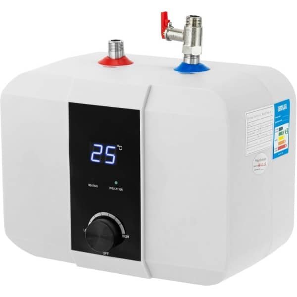 Kleine Elektrische Doorstroomboiler 6L met Digitaal Display - Warmwaterboiler voor Keuken en Badkamer