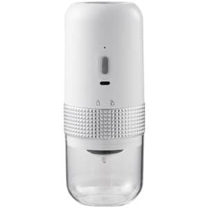 Koffiebonen Maler - Elektrische koffiemolen - koffiemolen met één druk op de knop - voor kamperen keuken reizen - wit