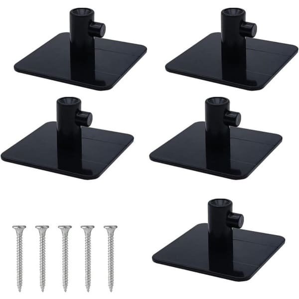 Mixer Accessoire Houder - Keukenmachine Organizer - Keuken Opruimen - Flexibele Montage Opties - 5x2.5cm - Wit