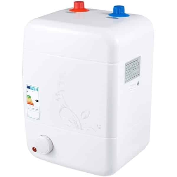 Ondertafelboiler 8L - Elektrische Boiler - Warm Water Keuken - Energiebesparend Ontwerp - 23x24x35cm - Wit