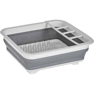 Opvouwbaar Afdruiprek voor Vaat en Bestek - Siliconen Keuken Accessoire