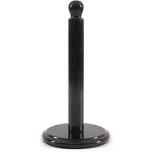 Papieren Handdoekhouder Zwart - Handgemaakte Marmeren Keuken Accessoires - Papier Roll Houder