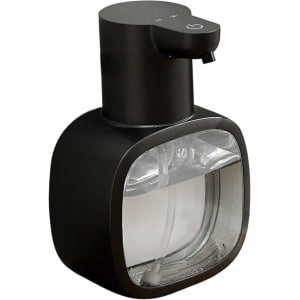 QTTVBTNA -Automatische zeepdispenser - Automatisch Handdesinfecterend, Automatische Soapdispenser, Usb -Lading Soapdispenser, 500 Ml, Elektrische Zeepdispenser Met Sensor, Wit, Geschikt Voor Keuken, Badkamer -zwart