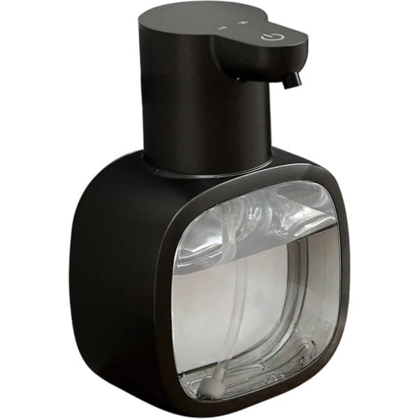 QTTVBTNA -Automatische zeepdispenser - Automatisch Handdesinfecterend, Automatische Soapdispenser, Usb -Lading Soapdispenser, 500 Ml, Elektrische Zeepdispenser Met Sensor, Wit, Geschikt Voor Keuken, Badkamer -zwart