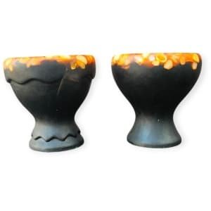 Resin Art JR: Unieke Handgemaakte Eierdopjes / Keuken accessoires / Set van 2 stuks