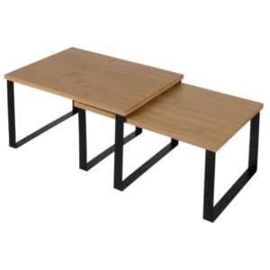 Ruhhy Bamboe Keukenrek - Kruidenrek / Aanrecht Organizer - 2-delige Keukenplank - Stapelbaar - Keuken Organizer voor Kruiden, Potjes en Accessoires